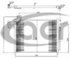 NISSENS 94760 Condenser, air conditioning